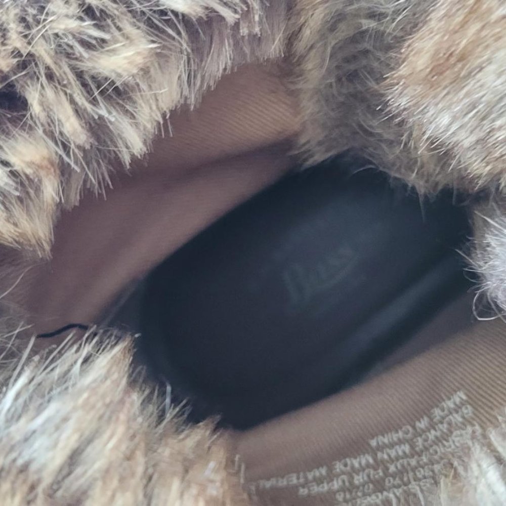 Bass beige faux fur lined boots - size 5.5 - Picture 11 of 14